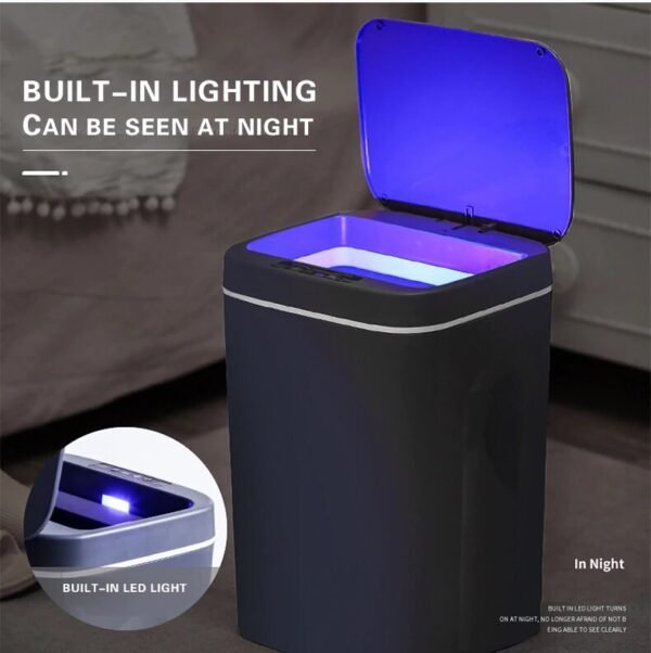 Infrared Sensor Dustbin with LED
