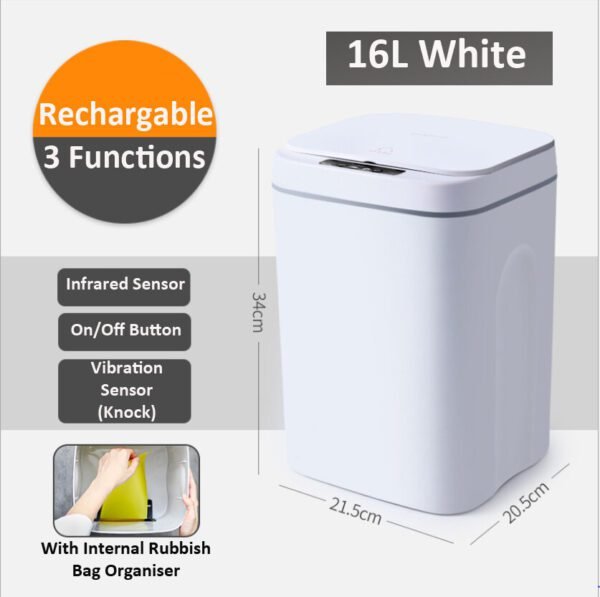 Infrared Sensor Dustbin with LED