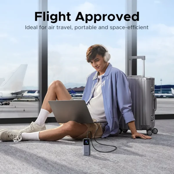 (W) UGREEN 200W 130W 100W Powerbank Nexode 25000mAh Laptop PD 130W Fast Charging for Dell Lenovo MacBook Air Samsung S24 iPhone 16 15 14 13 Pro Max for Pixel iPad Xiaomi Huawei Mobile Phones Power Adapter