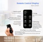 【Local delivery】New Air Dehumidifier with Remote Control