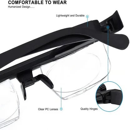 Adjustable Focus Glasses for Near and Far Sight 🔥Final 3 hours 60% off